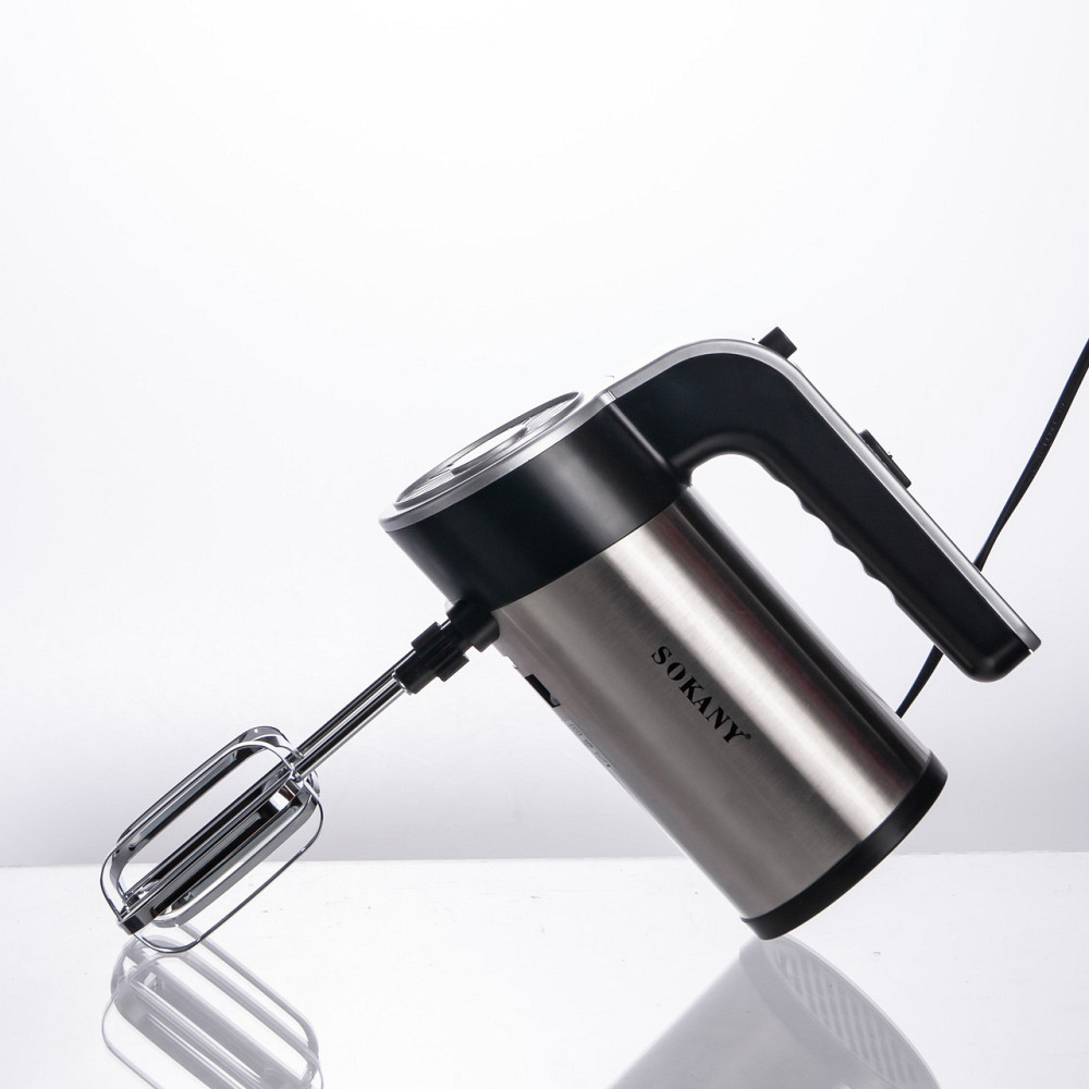 Міксер стаціонарний Sokany 4 л, 1000 Вт, 5 швидкостей Київ - фото 2