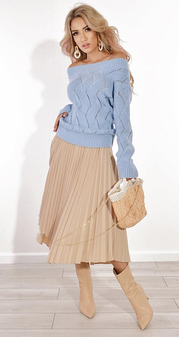 Красивый ажурный свитер (42-44) Киев - изображение 6