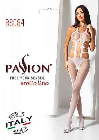 Эротический бодистокинг Passion BS084 white Sex Aura Киев