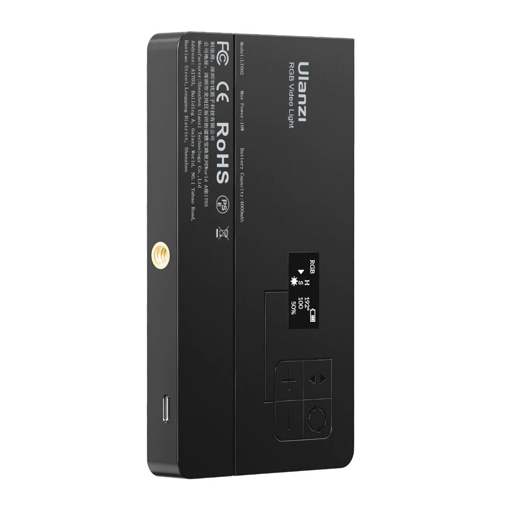 Відеосвітло 7" RGB 2500-9000К 10Вт 4000mA Ulanzi LT-002 Київ - фото 2