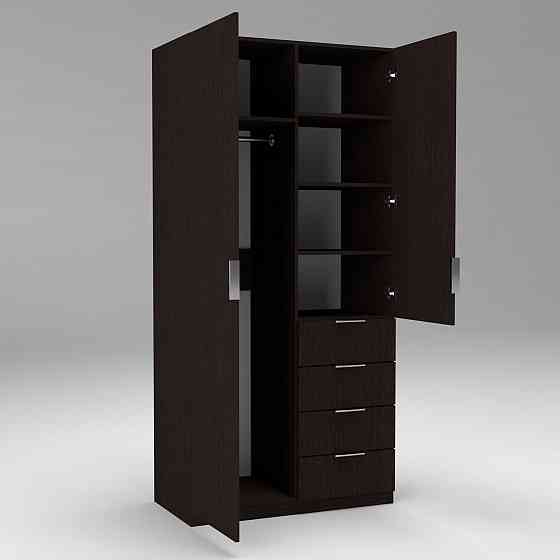 Шкаф Кристалл 1, Венге Магия, 1000х520х2100 Львов