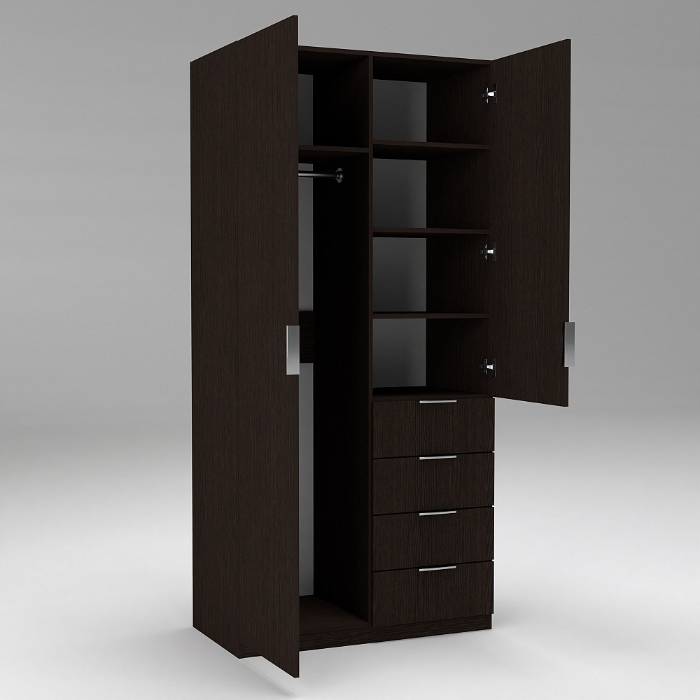 Шафа Крістал 1, Венге Магія, 1000х520х2100 Львів - фото 5