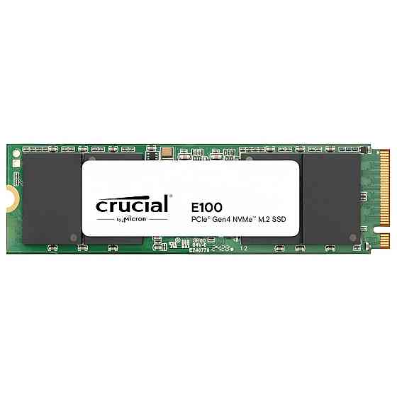 Накопичувач SSD 1 TB Crucial E100 M.2 2280 NVMe PCIe 4.0 x4 3D NAND QLC (CT1000E100SSD8) ( 24163 ) Харків