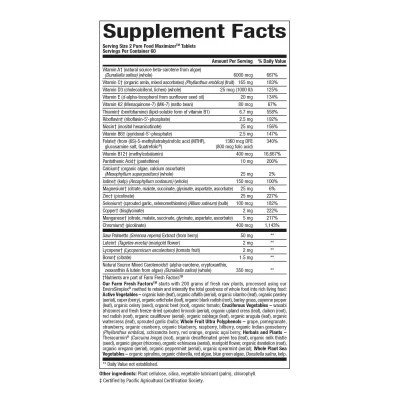 Вітамінно-мінеральний комплекс Natural Factors Мультивітамінний та мінеральний комплекс для чоловіків 50+ (NFS35521) Вінниця - фото 2