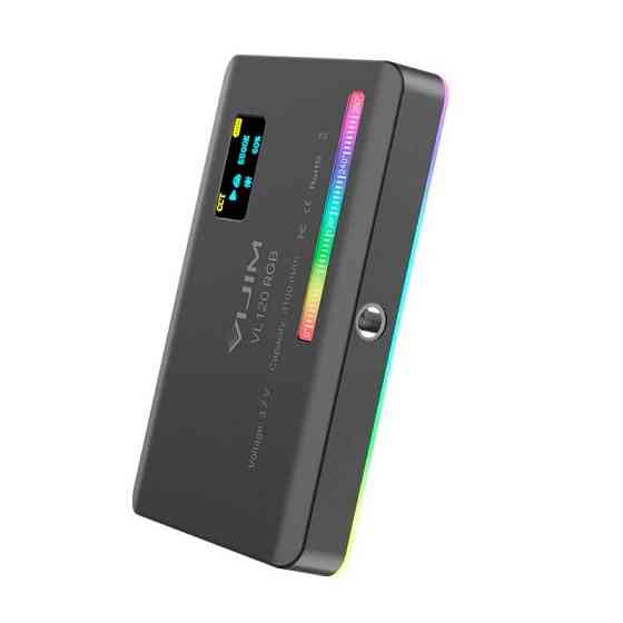 Светодиодное видеоосвещение Ulanzi VL120RGB черное Киев