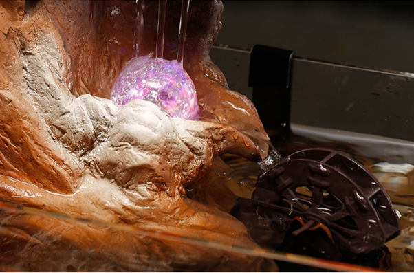 Аквариум Декоративный водопад комнатный 49х60 см БОЛЬШОЙ, Аквариум подставка для благовоний, увлажнитель воздуха Кременчуг - изображение 9