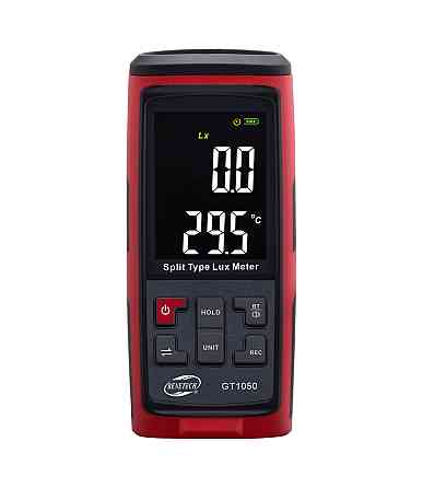 Люксметр + термометр (вимірювач рівня освітленості) Bluetooth BENETECH GT1050 Чернігів