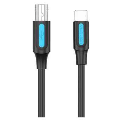 Кабель для принтера USB 2.0 CM/BM 2.0m 2.4А 480Mbps Vention (CQUBH) Винница