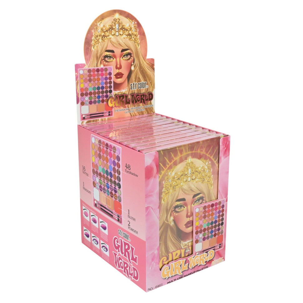 Детский набор косметики Країна Іграшок CN-0133, 64 цвета, тени для век, румяна Винница - изображение 4