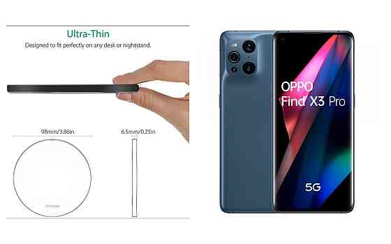 Бездротовий зарядний пристрій Copper до 30W для Motorola Edge 2023, USB-C, LED Київ