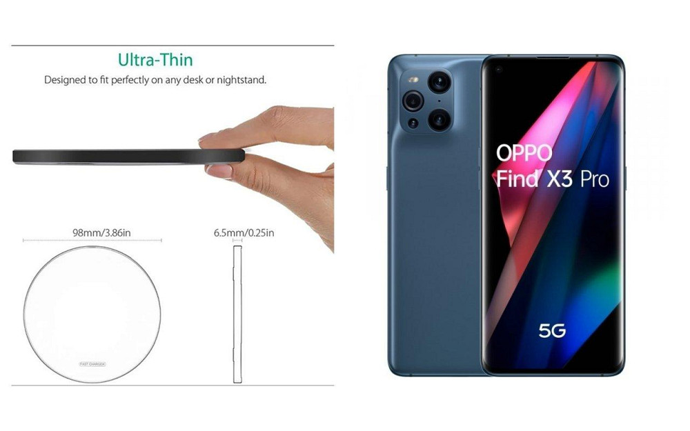 Бездротовий зарядний пристрій Copper до 30W для Motorola Edge 2023, USB-C, LED Київ - фото 3
