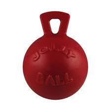 Jolly Pets TUG-N-TOSS (Джоллі Петс Таг-н-Тос) іграшка гіря для собак Великий - 22х30х2 см, Червоний Запоріжжя - фото 1