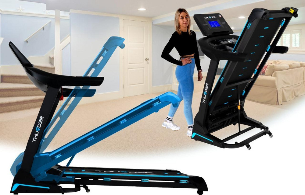 Беговая дорожка электрическая THUNDER CORE-S-BLACK Киев - изображение 8