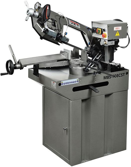 Стручечный станок по металлу JET MBS-708CST : 400В, 750Вт,пол-2085х20 мм,зона ор.-60-115-175мм Одесса - изображение 1