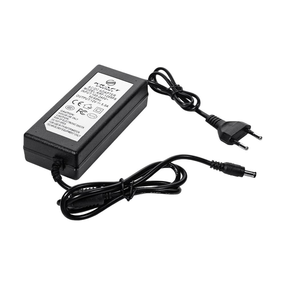 Блок живлення KRF-1205PS Kraft 12V/5A (43-00007) Киев - изображение 9