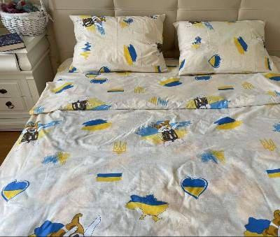 Ecotton Комплект постільної білизни Ecotton полуторний 150х215 см Пес Патрон бежевий Коломыя - изображение 3