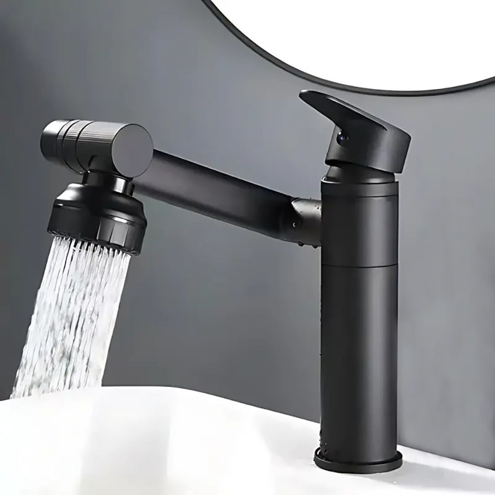 Смеситель трансформер для ванной и кухни,Черный SBR Киев - изображение 1