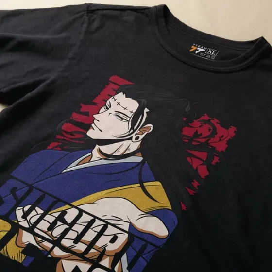 Футболка для подростка мальчика с принтом Магическая Битва Сугуро Гето 2 Размер 160 Anime10562 Днепр