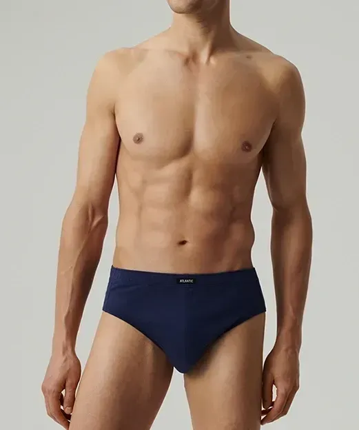 Чоловічі труси Класика Atlantic, 100% бавовна. Набір 5 шт. 5SMP-003 L Київ - фото 2