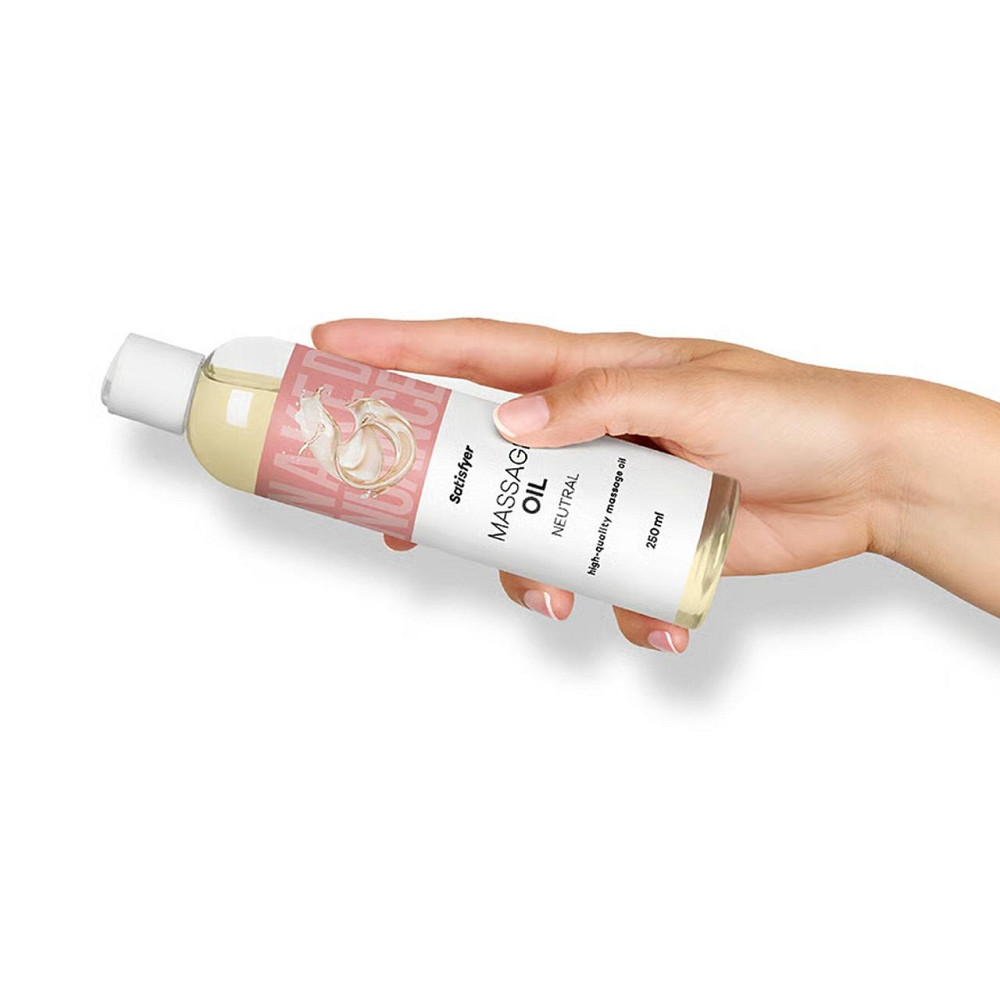 Розпродаж!!! Масажна олія Satisfyer Massage Oil Neutral 250 мл (термін 30.04.2027) Sex Aura Київ - фото 6