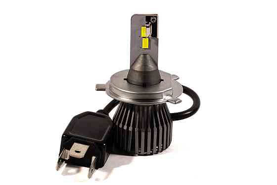 Комплект світлодіодних ламп HeadLight F1X H4 (P43t) 52W 12V 8400Lm з активним охолодженням (збільшена світловіддача) Харків