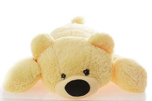 Плюшевый Мишка Алина Умка 55 см персиковый Киев - изображение 2