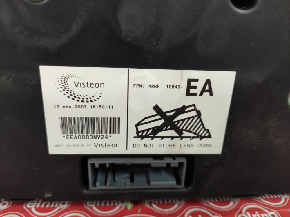 Панель приладів (спідометр) Ford Fusion 1.25 / 1.3 / 1.4 бензин 2002-2006 (4S6F-10849-EA) Ковель - фото 1