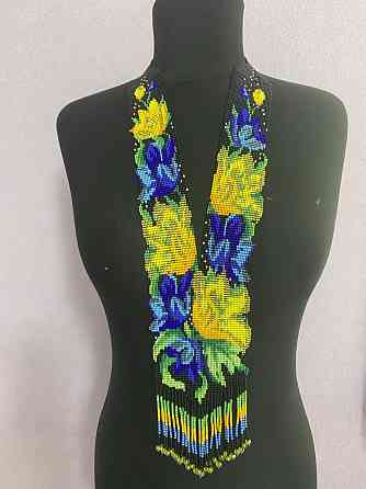 Гердан  «Блакитно-жовта краса» Коломия