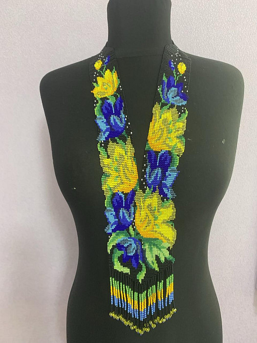 Гердан  «Блакитно-жовта краса» Коломия - фото 1