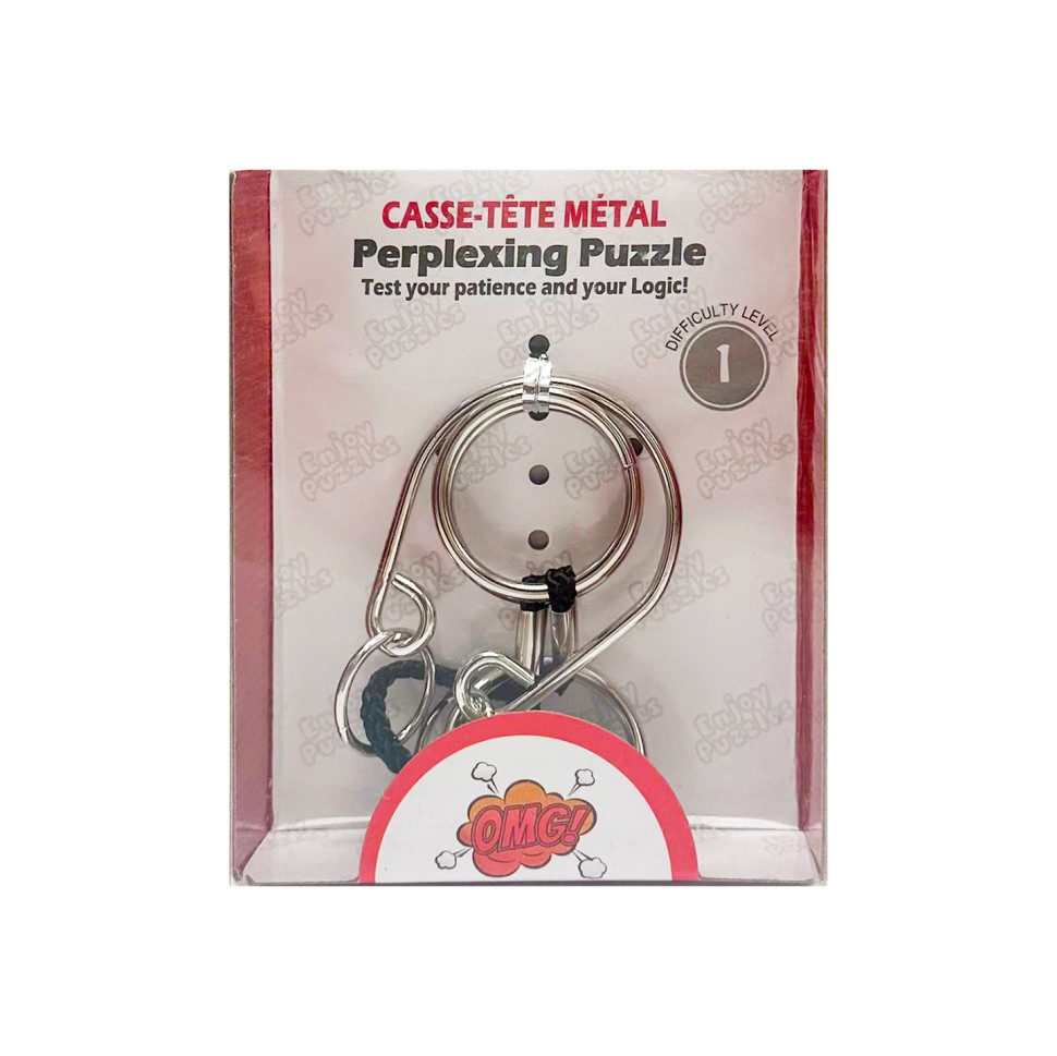 Металева головоломка "Perplexing puzzle" 5562D-7, 1 складність Вінниця - фото 1
