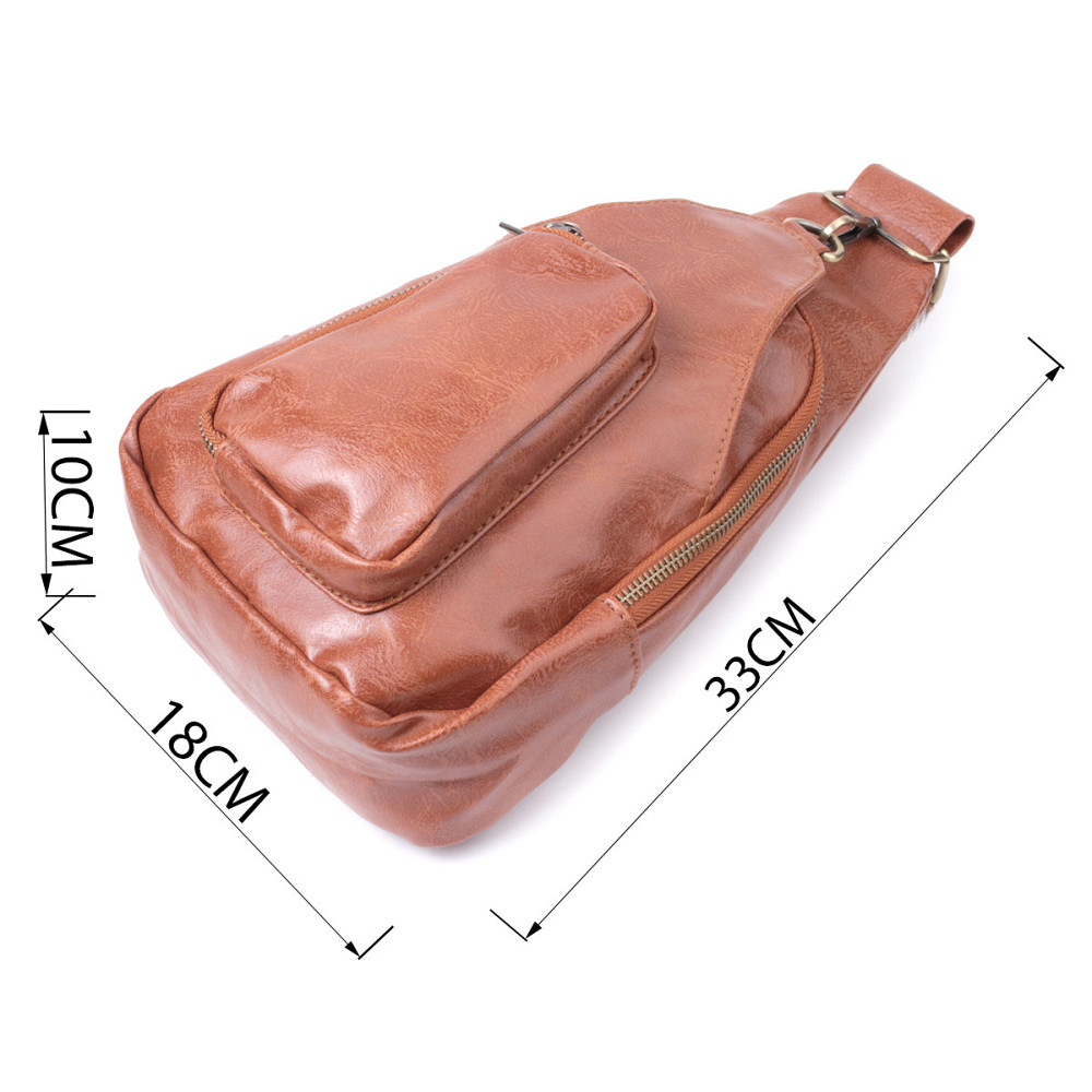 Женская сумка из экокожи с акцентом на текстильную лямку Vintage 22773 Рыжий Киев - изображение 3