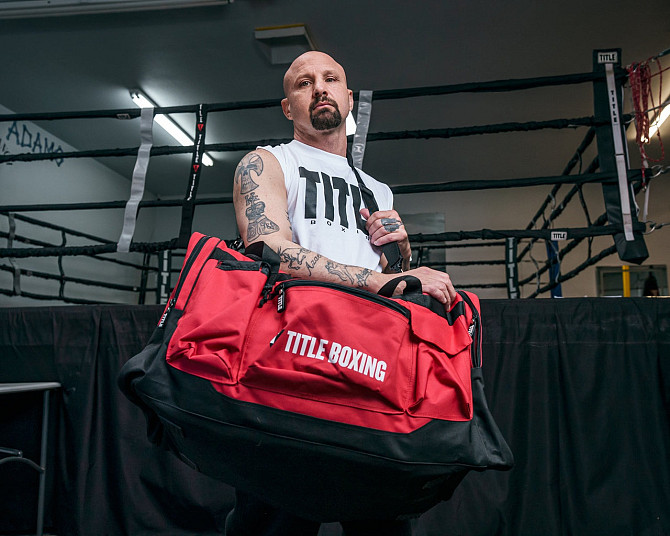Спортивна сумка TITLE Boxing Deluxe Gear Bag Red (70арк.) Кам'янське - фото 9