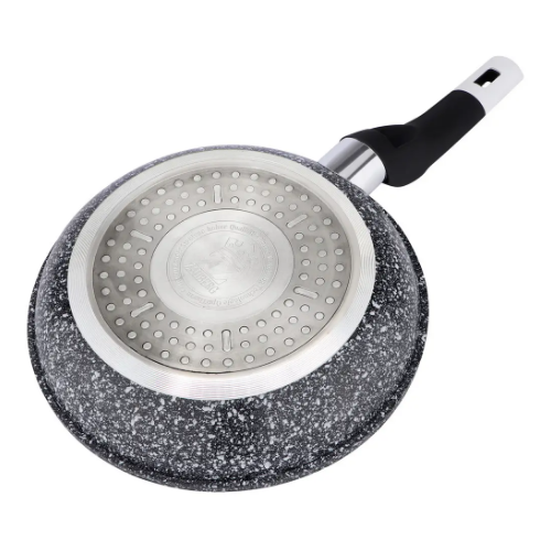 QD-F0320 - L Сковорода d.20 см  h.4 см алюм. з скл.кришкою 7615108000 Житомир