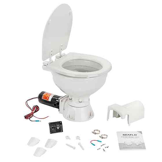 Туалет електричний морський SEAFLO SFMTE-01/SFMTE1-01 Київ