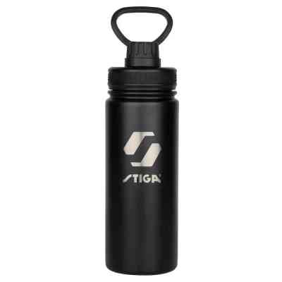 Пляшка для води Stiga Water Bottle Steel Black 550ml (2905-0101-55) (931287) Вінниця