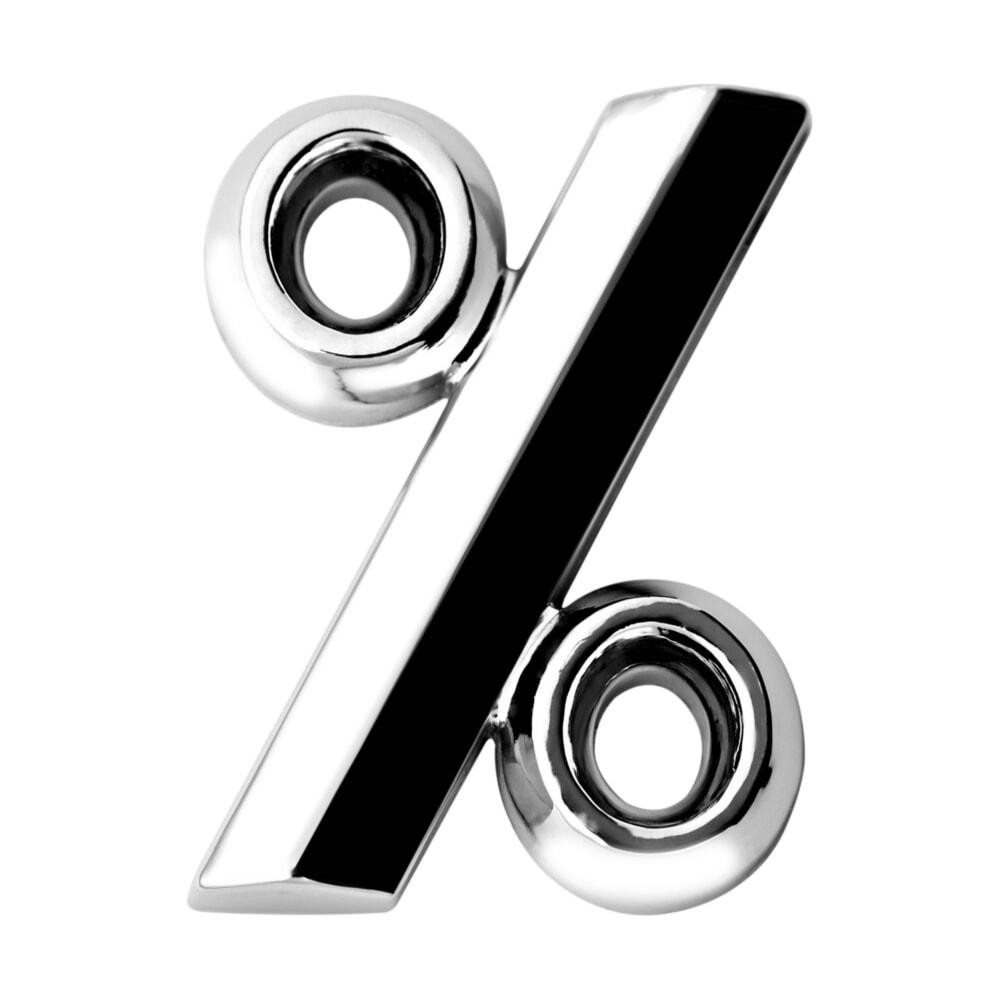 Наклейка 3 см (грань) Знак % Киев - изображение 1