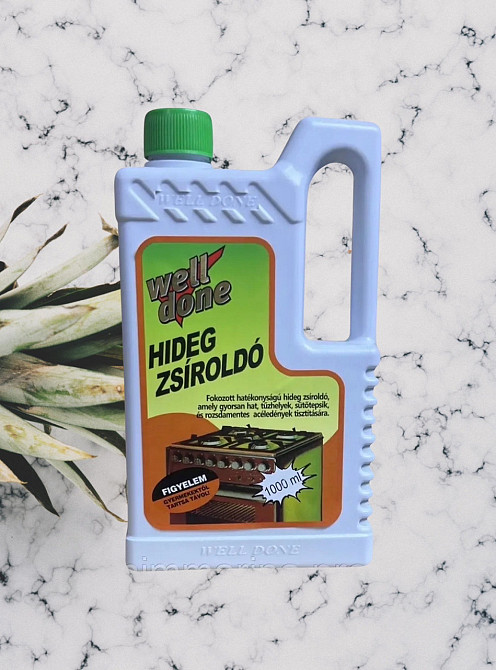 Высокоэффективное моющее средство для всей кухни от Well Done --- HIDEG ZSIROLDO-- 1000 ml. Виноградов - изображение 2