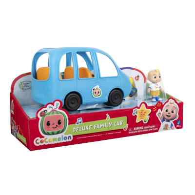 Игровой набор CoComelon Deluxe Vehicle Family Fun Car Vehicle свет и звук (CMW0104) Винница