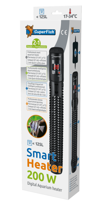 Обігрівач для акваріума SMART HEATER 200 WATT (A4030185) Київ - фото 1