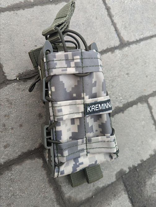 Військовий тактичний підсумок для 2 магазинів, Підсумок АК подвійний відкритий , Сумка-підсумок під  Днепр - изображение 2