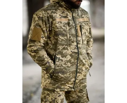 Костюм зимний мужской Northern куртка и штаны полукомбинезон (размер 2XL) Пиксель Киев - изображение 6