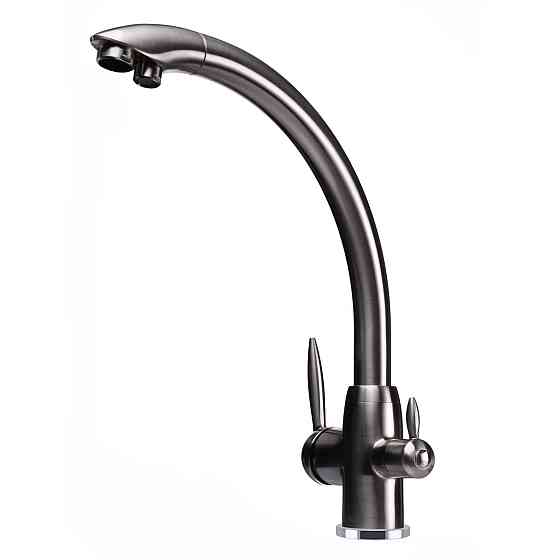 Змішувач для кухні під осмос Globus Lux LAZER GLLR-0777-8-STSTEEL Луцк