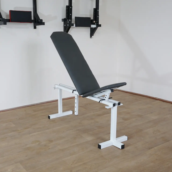 Лавка регульована для жиму 40 на 40 мм + Стійки зі страховкою 40 на 40 мм Київ