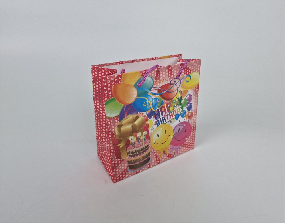 Пакет подарунковий під чашку 16/16/8 (артЧ-002) (12 шт) Харків - фото 1