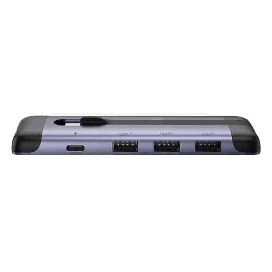 Багатопортовий хаб Ugreen USB-C to HDMI+3xUSB3.0+USB-C 70408 (Сірий) Николаев