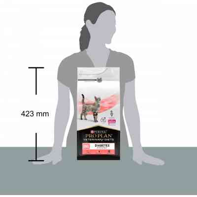 Сухий корм для кішок Purina Pro Plan Veterinary Diets DM ST/OX Diabetes Management Для регулювання надходження глюкози (цукровий діабет) 1.5 кг (76130 Вінниця
