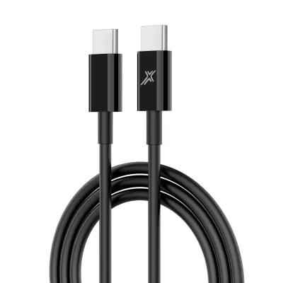 Дата кабель USB-C to USB-C 1.0m 20W CC-03B Black Grand-X (CC-03B) Вінниця