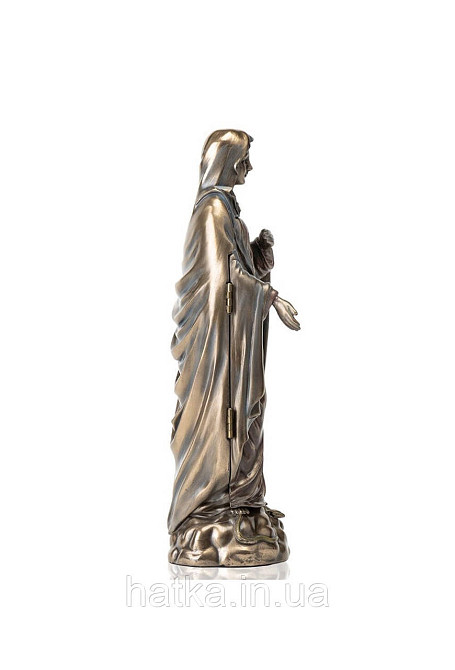 Статуетка триптих Veronese "Богородиця, Діва Марія" 77749A4  біблейський сюжет із бронзовим покриттям Київ - фото 5