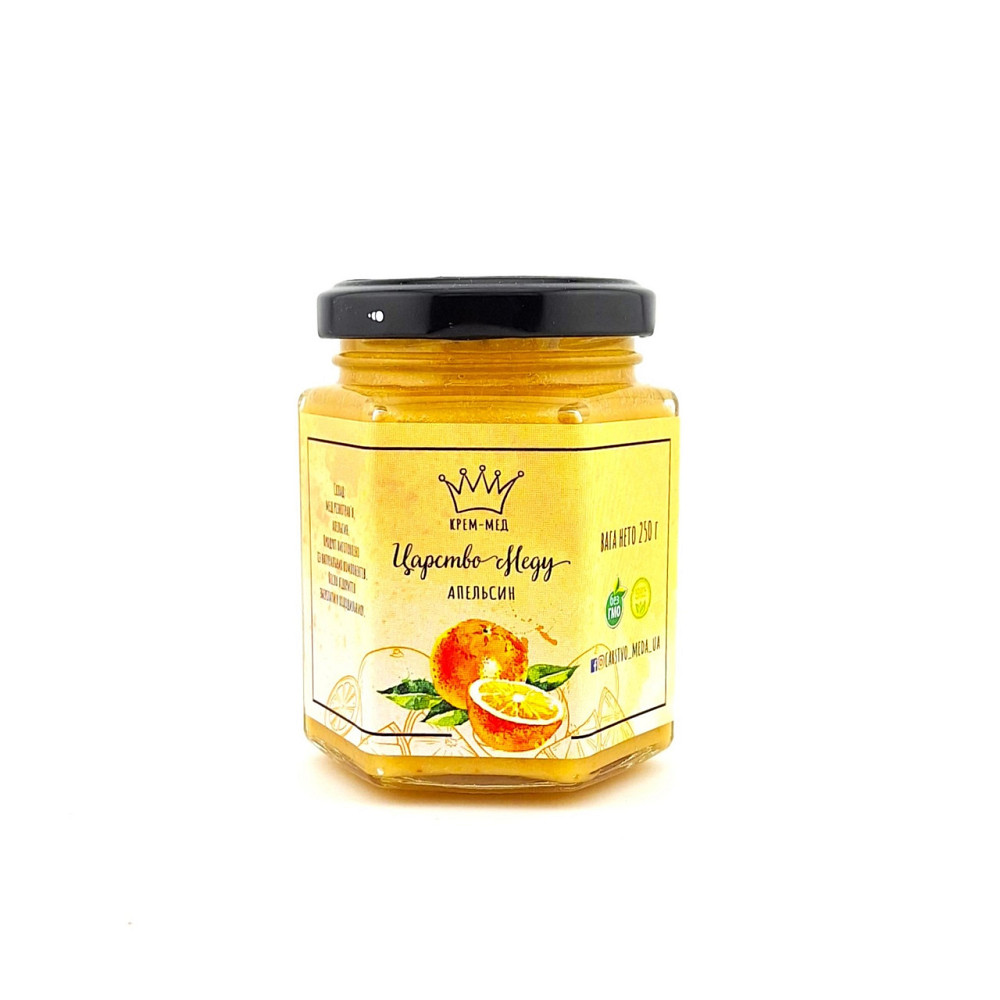 Крем мед апельсин 250 грамів Одеса - фото 2