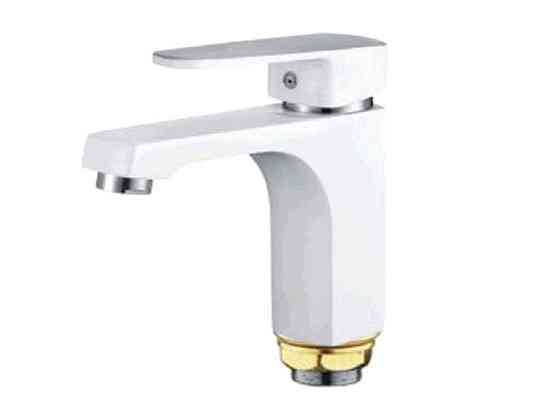 Смеситель для умывальника MISSOURI 001 (WHITE) ТМ MIXXUS Solmir Киев